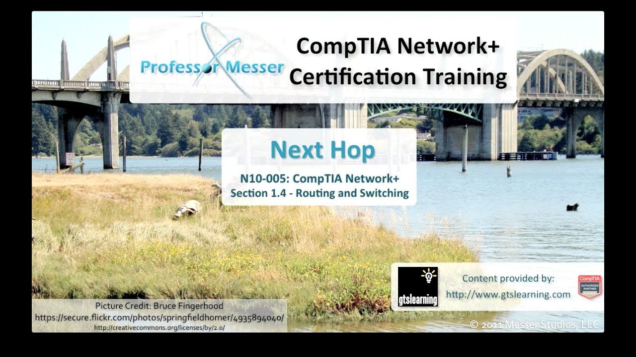 Next Hop - CompTIA Network+ N10-005: 1.4