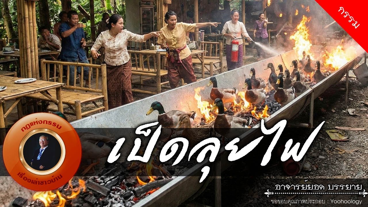 อาจารย์ยอด : เป็ดลุยไฟ [กรรม]