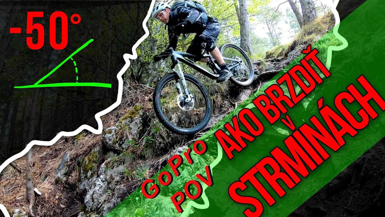 Ako brzdiť v strminách GoPro POV