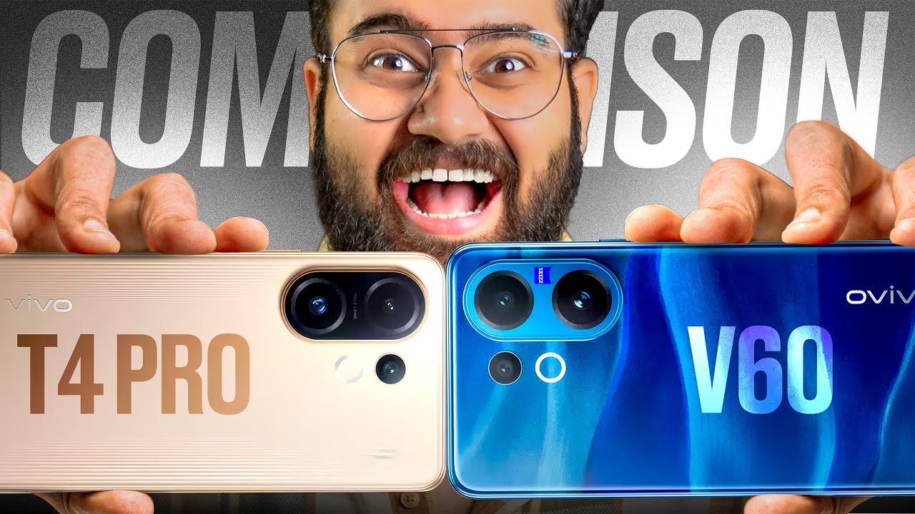 Best Camera Phone Under ₹25,000 - Vivo T4 Pro vs Vivo V60