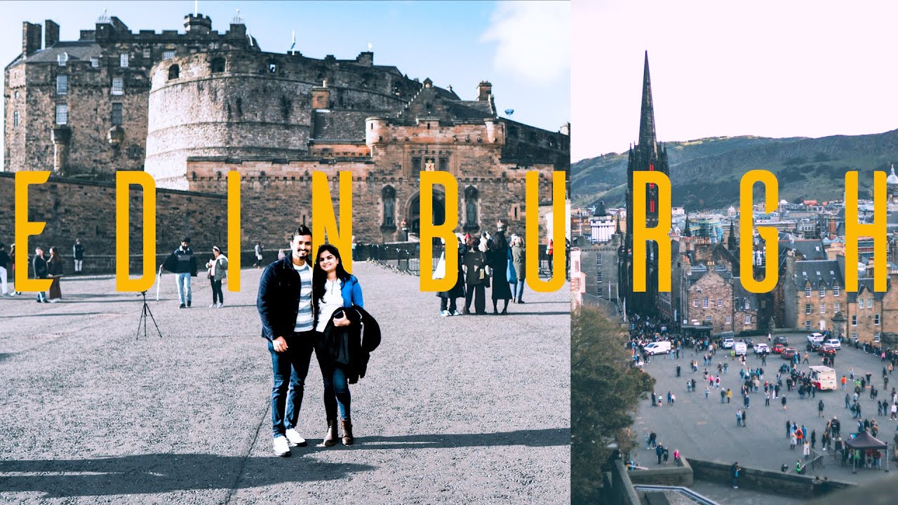 EDINBURGH, Scotland | Calton Hill | Princes Street | Victoria Street | Edinburgh Castle | Royal Mile