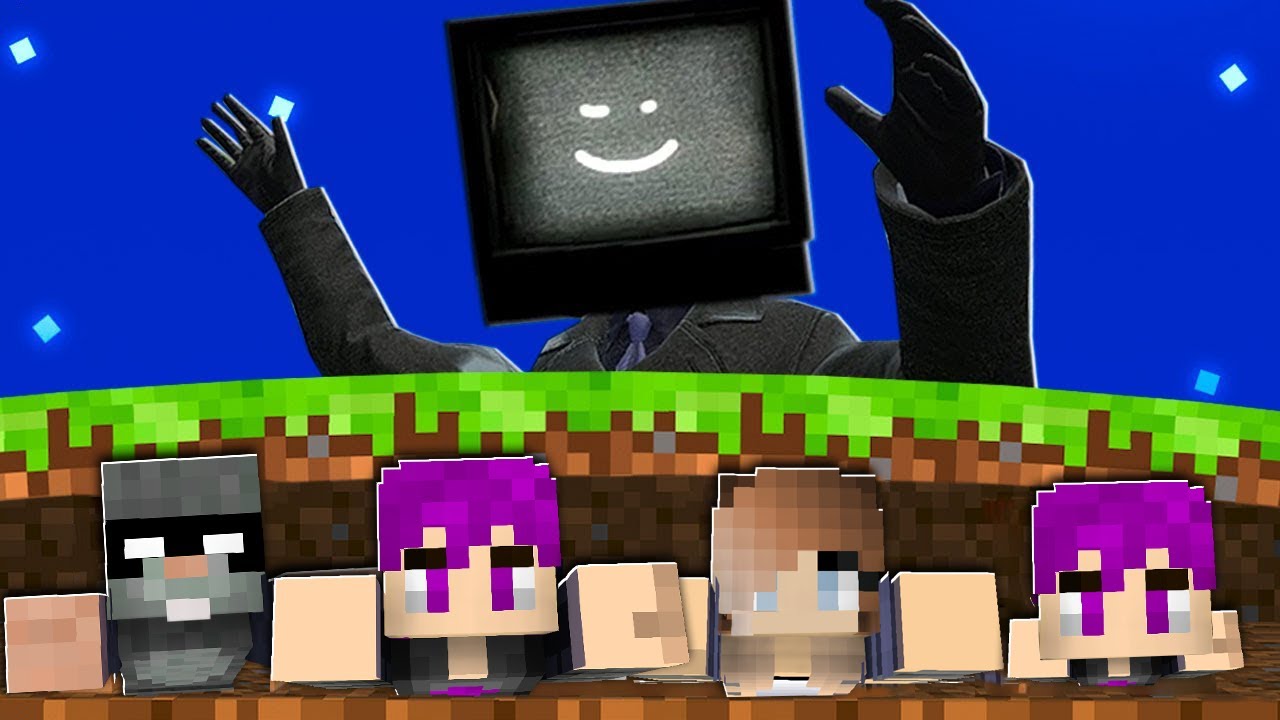 الهروب من رأس التلفاز المرعب في ماين كرافت ( لن تصدق ماذا فعل ) !!🔥😨