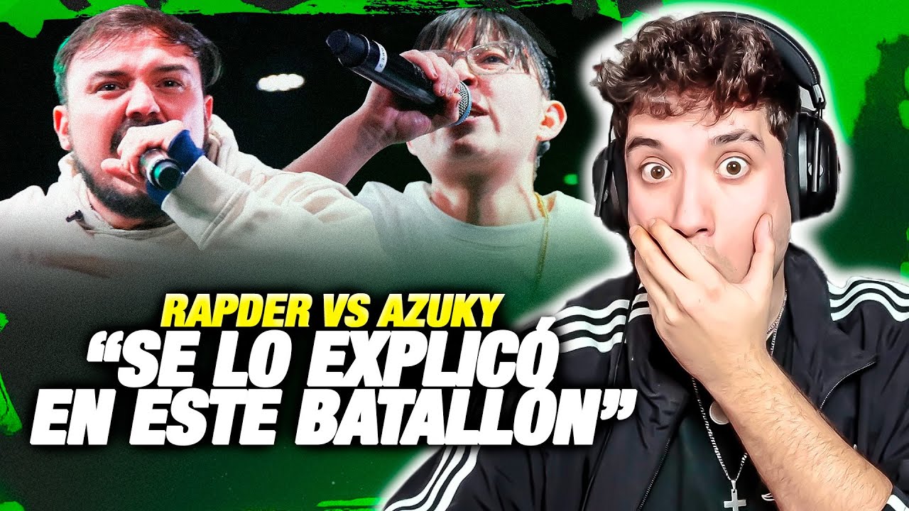 BATALLÓN TREMENDO 🇲🇽♥️ AZUKY VS RAPDER EN FMS MÉXICO J02 POR KAPO 013