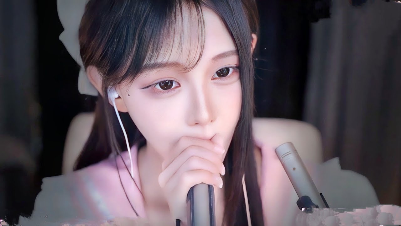 【chinese girl ASMR 】尤优baby 捂耳 哈气 口腔音 弹舌