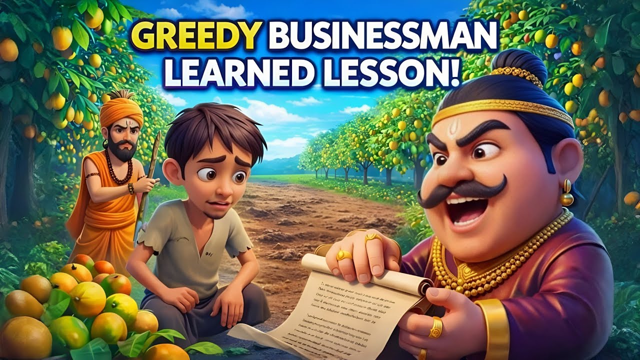 A Greedy Businessman Learned a Painful Lesson | Powerful Moral Story About Greed