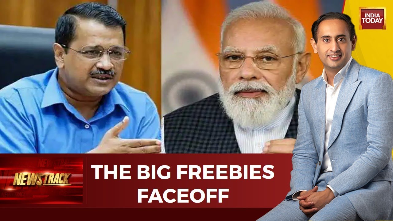 Newstrack With Rahul Kanwal: Kejriwal Counters PM's Revadi Swipe; Should Freebies Be Regulated?
