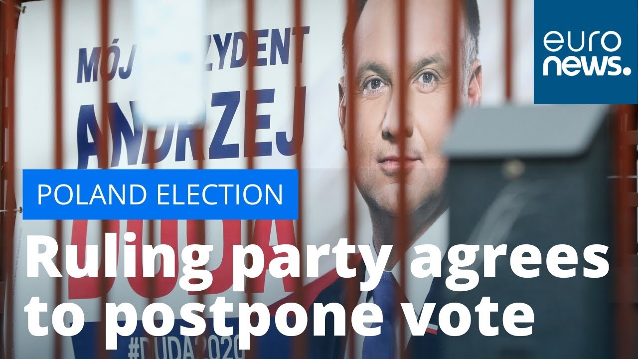 Poland election delay: Ruling coalition agrees to postpone vote over virus fears