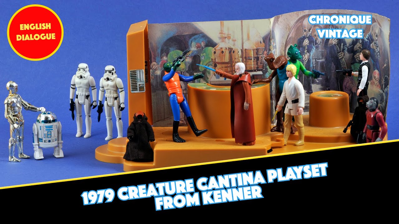 1979 Vintage Kenner Star Wars Creature Cantina (English dialogue)