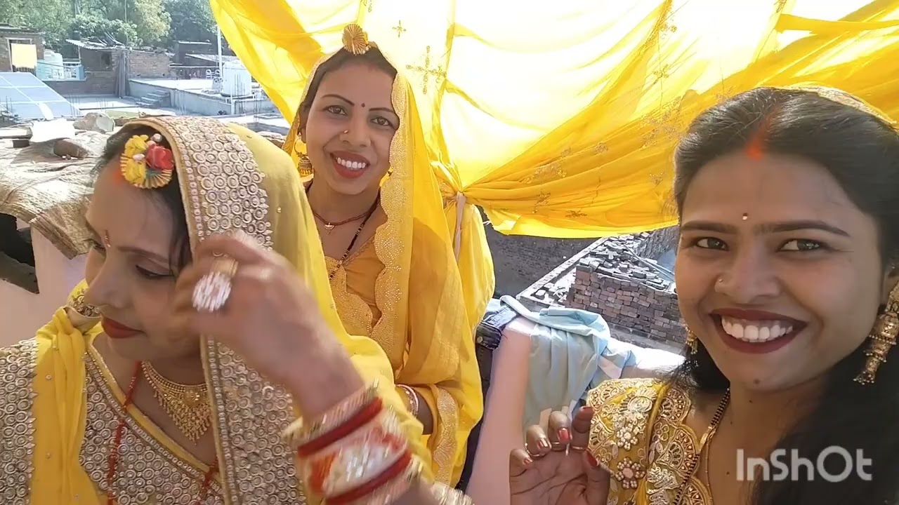 Vlog-#53 सबलोग हो गए हैं हल्दी के लिए तैयार कैसे होता हैं हमारे यहां हल्दी की रस्मे क्या क्या किया??