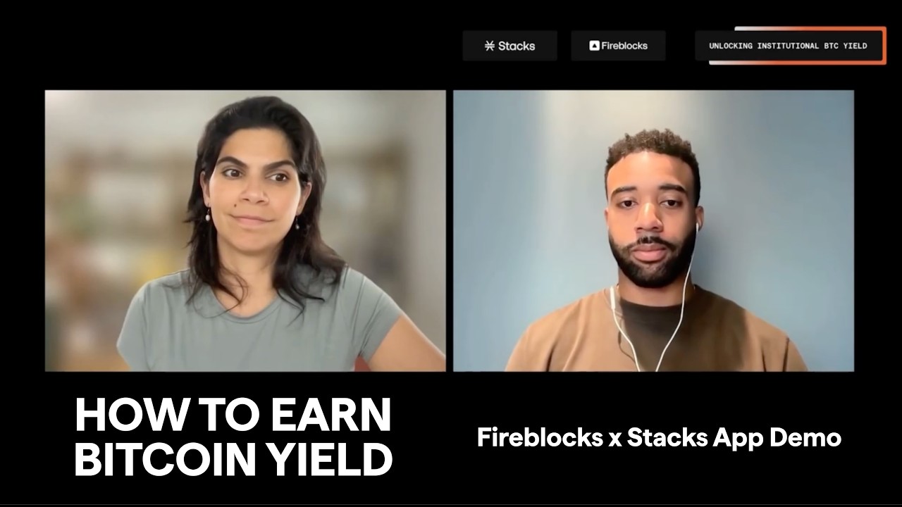 How to Access Bitcoin Yield in Fireblocks with Stacks (Full Walkthrough)