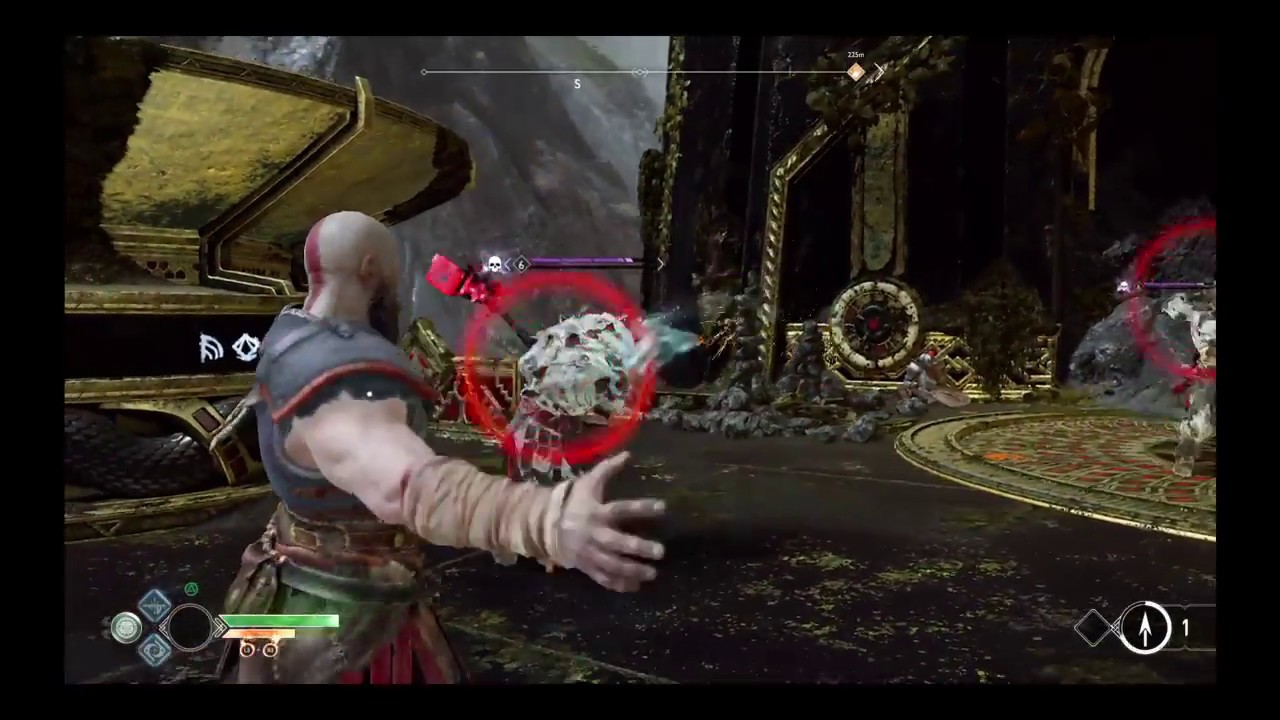 GOW. Una pelea con 2 enemigos nivel 6 y yo nivel 1!