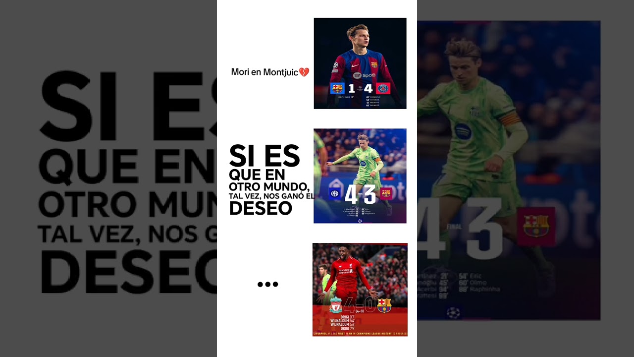 2 minutos solo 2 minutos barcelona no pudiste 😭😭😭#barcelona #futbol #edit