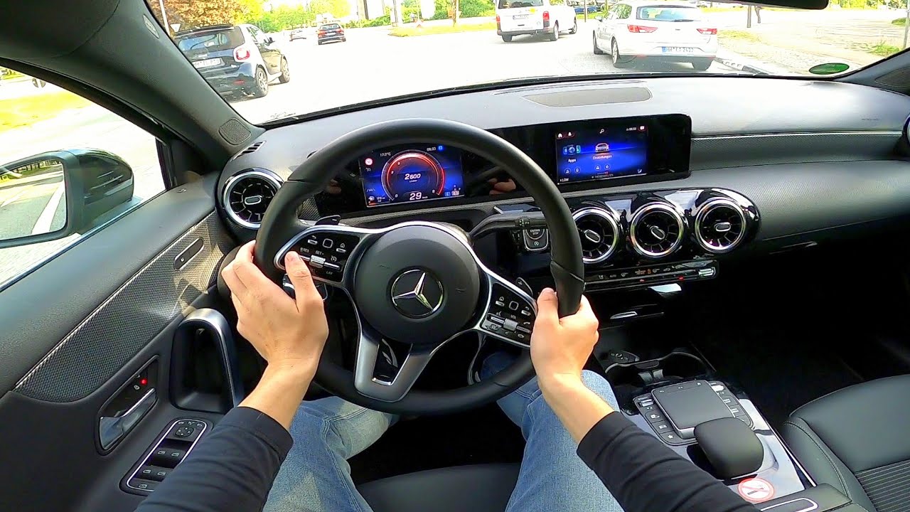 2021 Mercedes Benz a class A200 - pov test drive