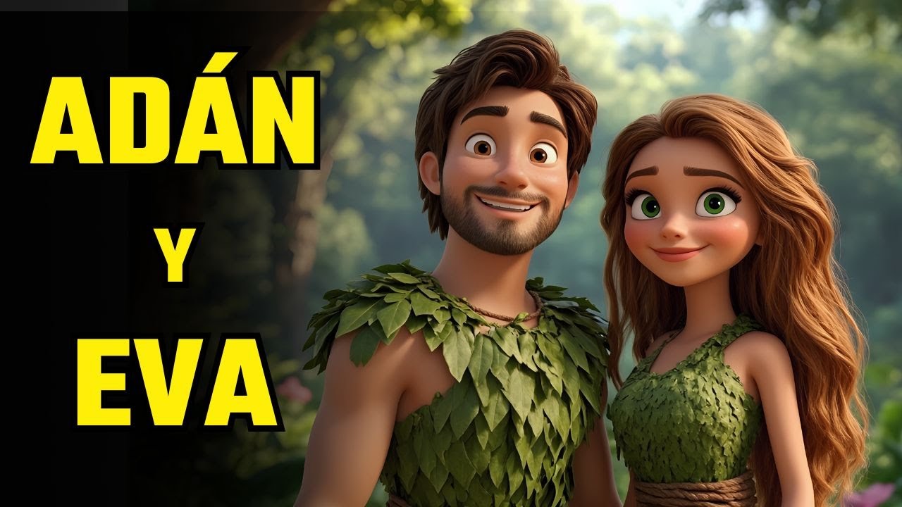 La Historia de Adán y Eva en el Jardín del Edén - Animación con IA
