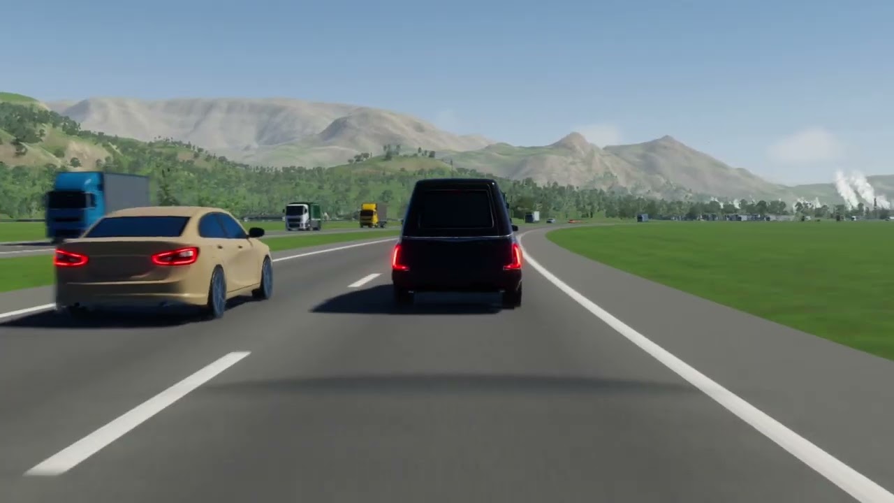 driving to work | Cities Skylines 2