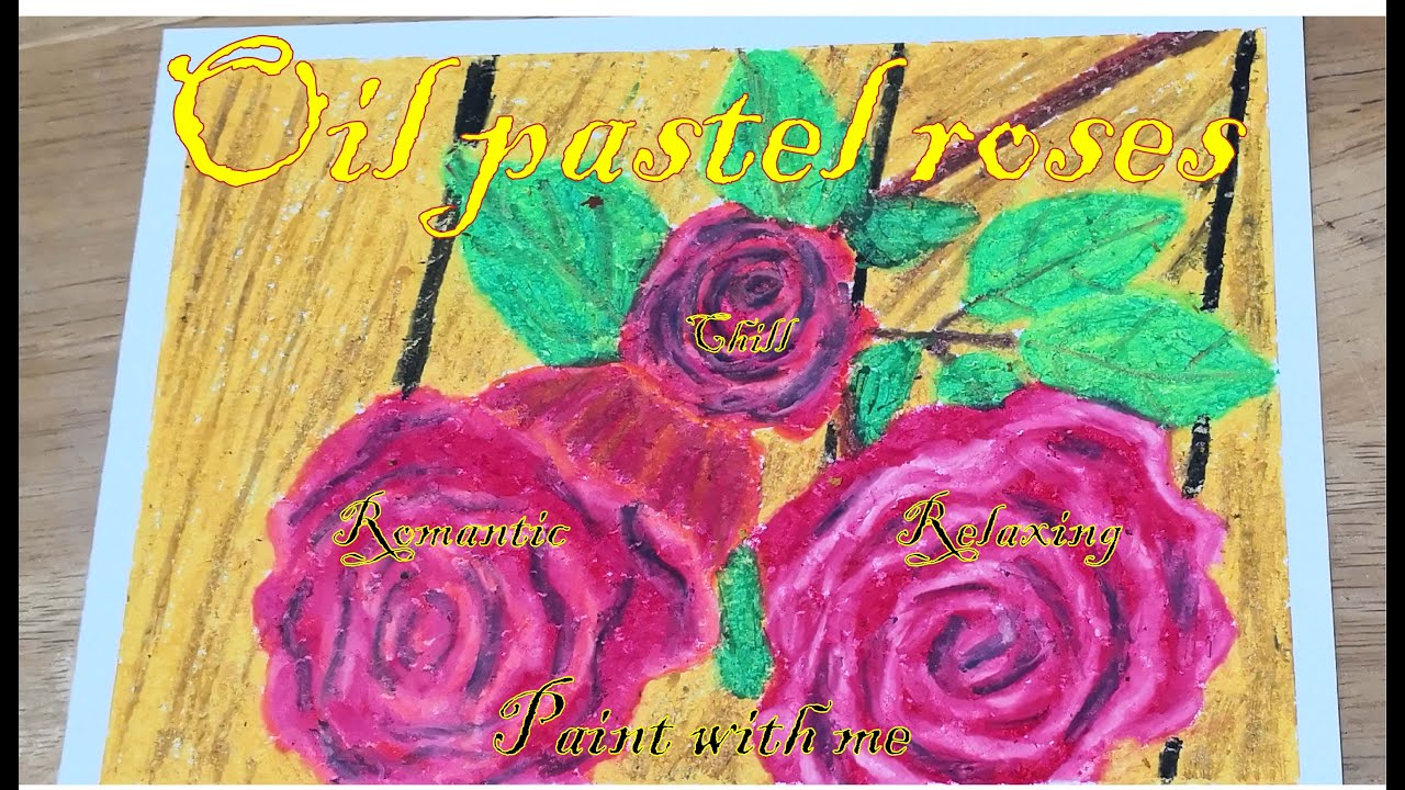Roses are red | Slow painting and enjoy romantic music