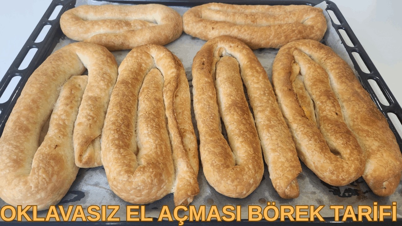 Ramazan İçin Hamuru Buzluğa At! 😍 Oklavasız El Açması Pratik Börek Tarifi ✅  🏆  🙏