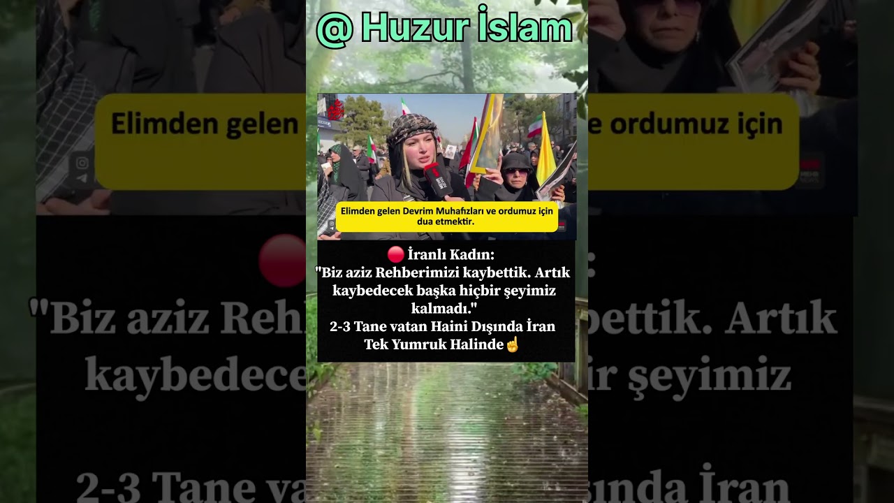 2-3 vatan haini dışında İranda Halk Devletinin Yanında  #islamicvideo #islam #allah #dinivideolar