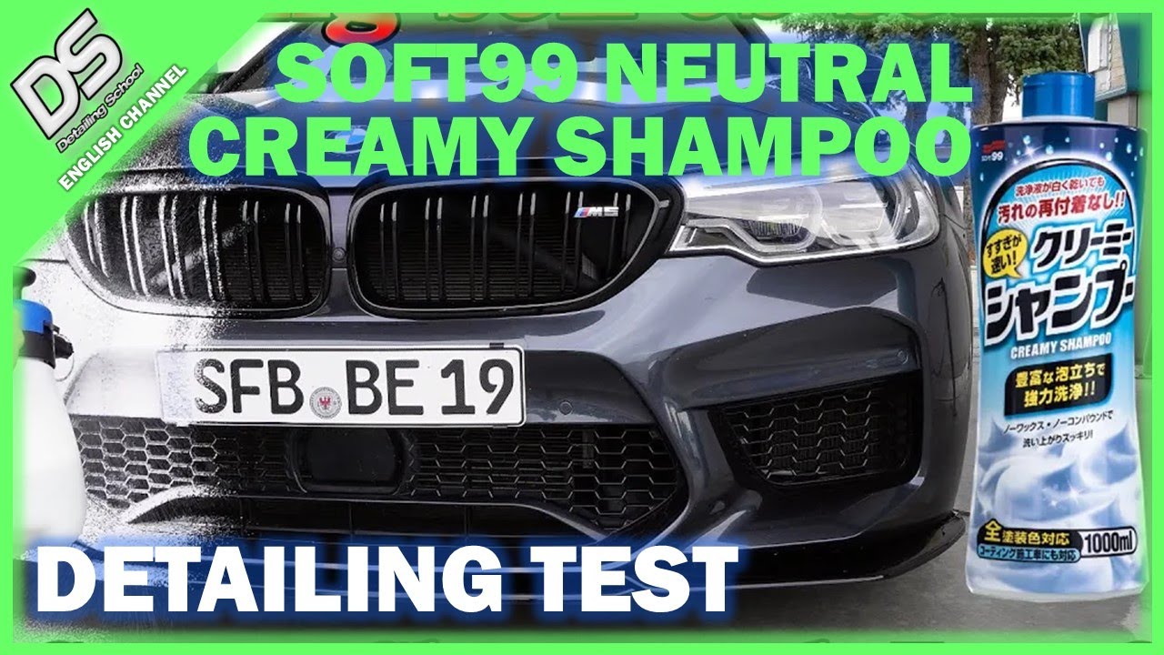 Czy będzie kremowy? Testuję neutralny szampon Soft99 w kremie w formie piany śnieżnej!