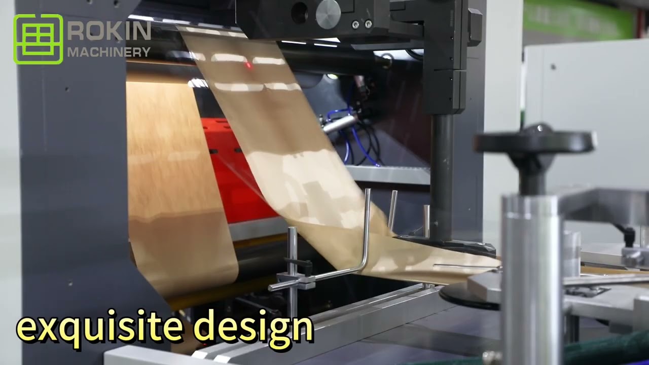 v bottom paper bag machine