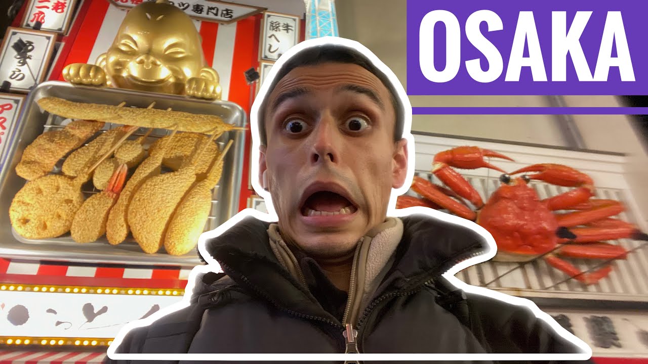 My Roller Coaster Japanese Food Tour: 25 Osaka Foods in A Day