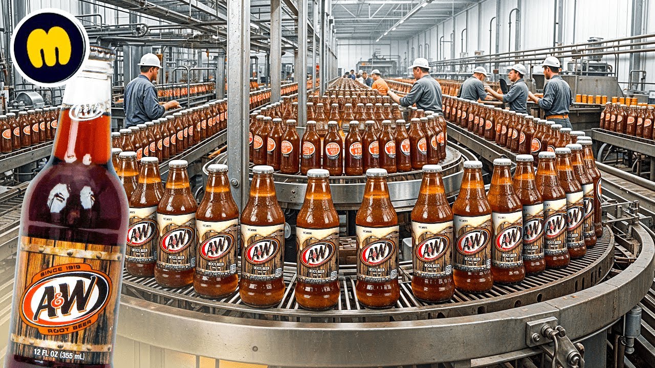 A&W, America's Favorite Root Beer - How It's Made