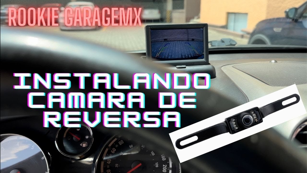 instalación de cámara de reversa Chevrolet Captiva 2010