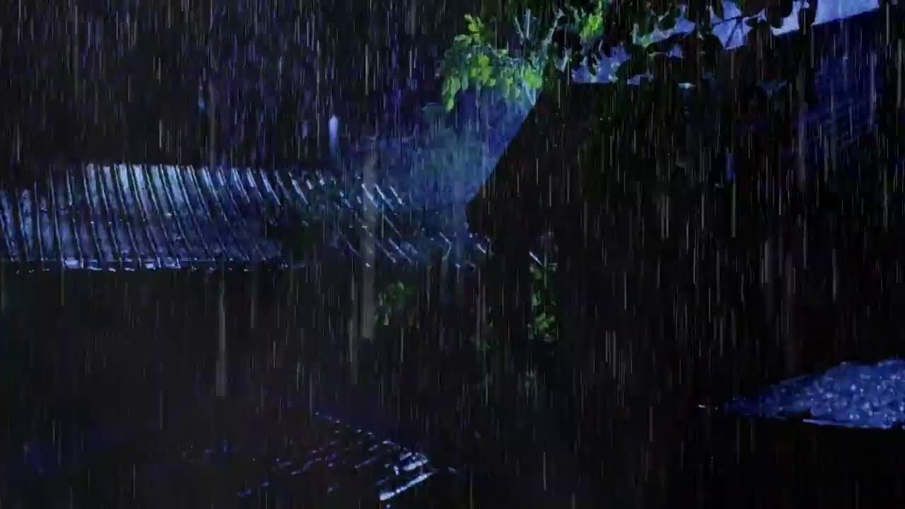 No Ads Rain Sounds for Sleeping – Soothing Rain ASMR for Stress Re