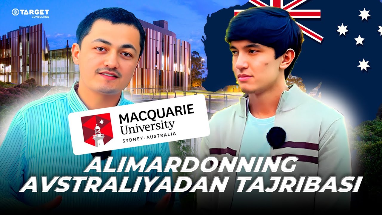 Avstraliyada o‘qish | Macquarie Universitydan tajriba      #study #australia #abroadinformation #uz