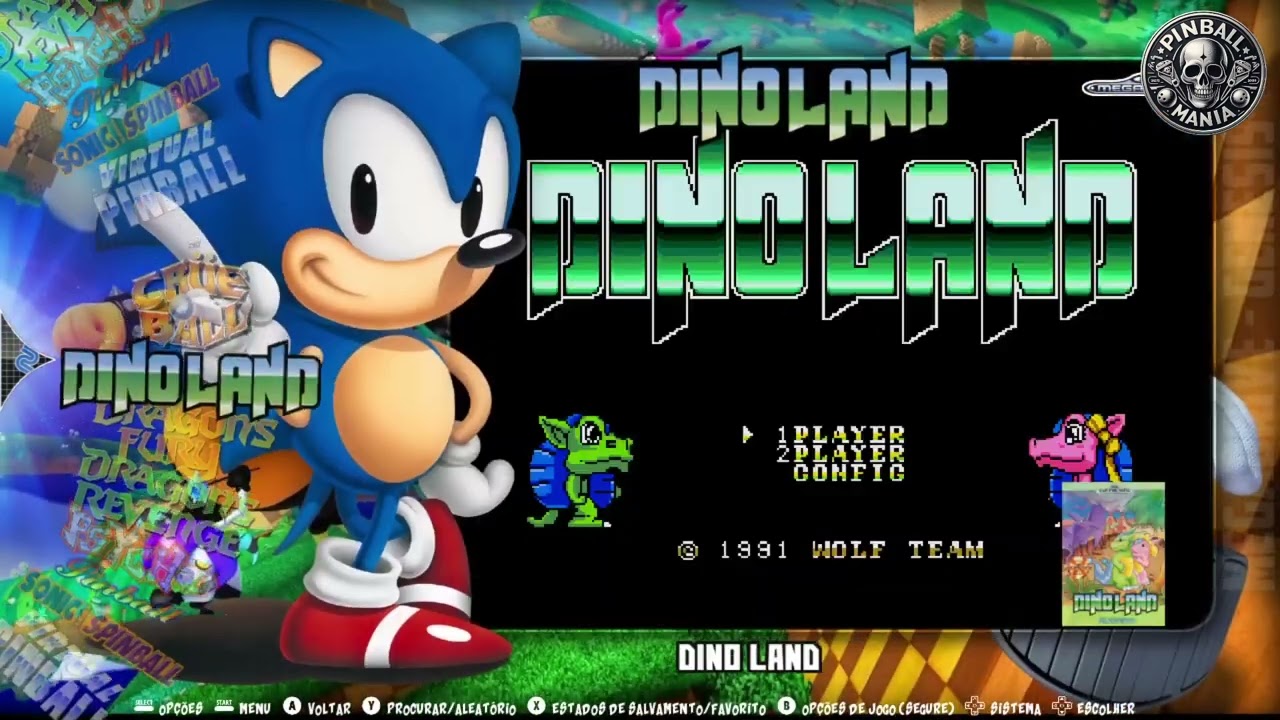 MEGA DRIVE / PINBALL GAMES / RETROBAT / PARTE 1