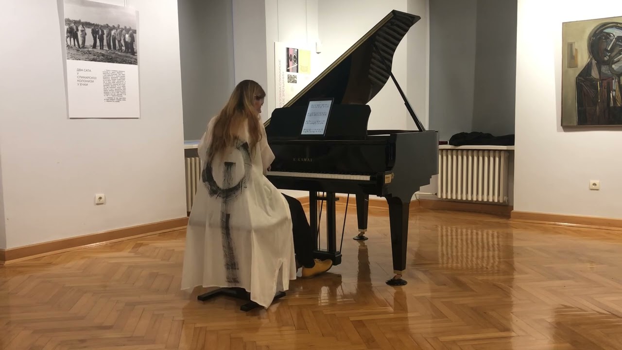 Moon Garden  - Anita Tomasevich, piano - Galerija Lazar Vozarević, Sremska Mitrovica 15.04.2025