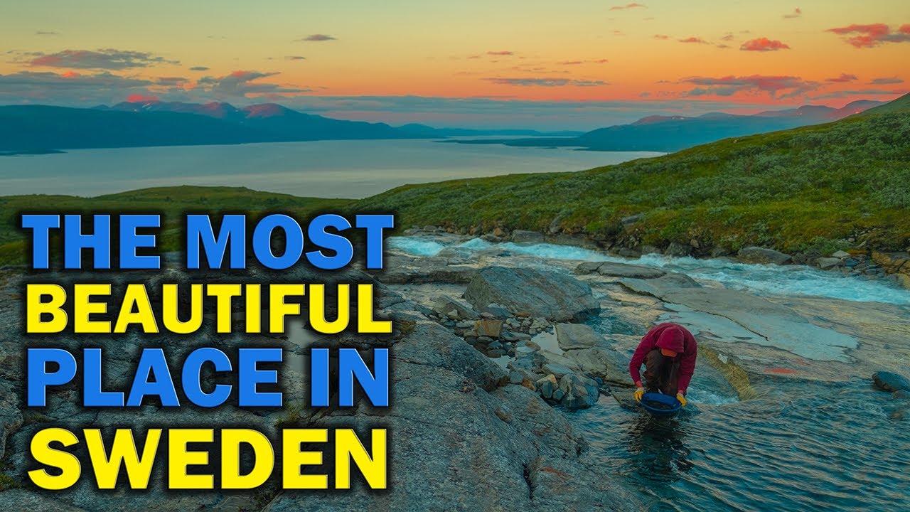 Gold Prospecting the MOST BEAUTIFUL place in SWEDEN