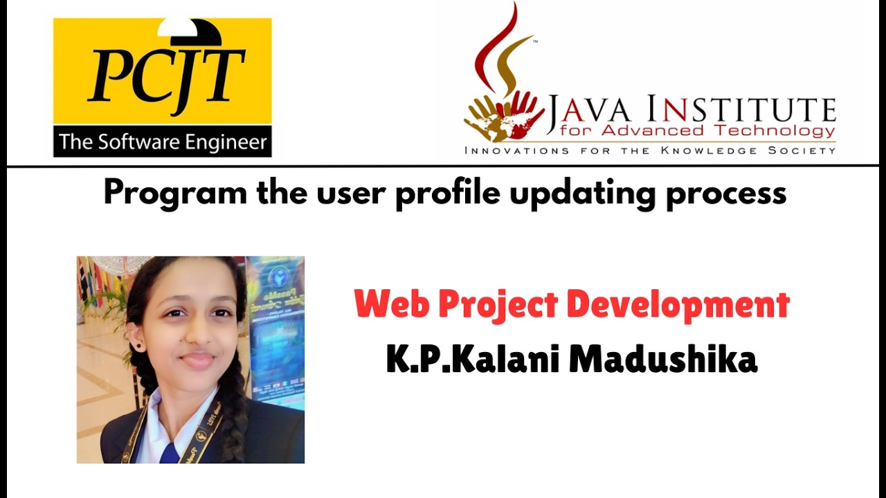 Program the user profile updating process