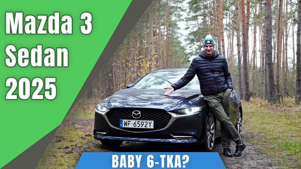 Mazda 3 sedan 2.0L e-SKYACTIV X 186 2025. Baby 6-tka?
