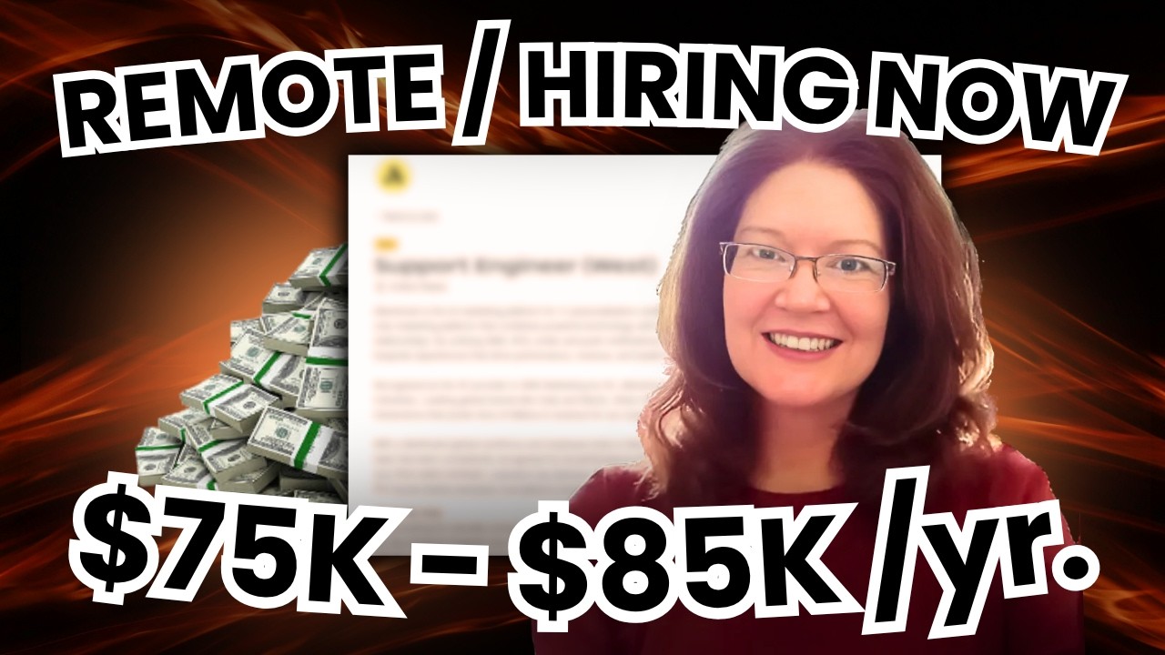 AMAZING !  High Paying Remote Job That Doesn't Want Years of Expereince Now Hiring