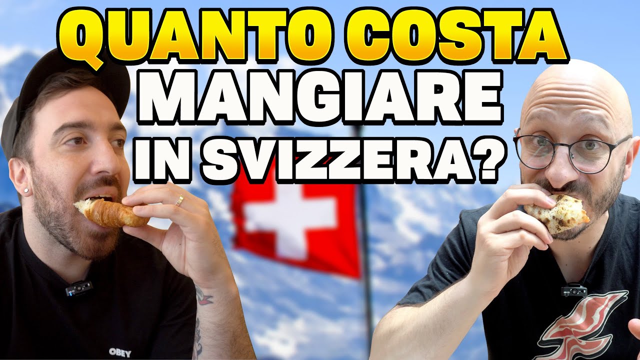 ITALIA vs SVIZZERA - Quanto costa mangiare in Svizzera rispetto che in Italia?