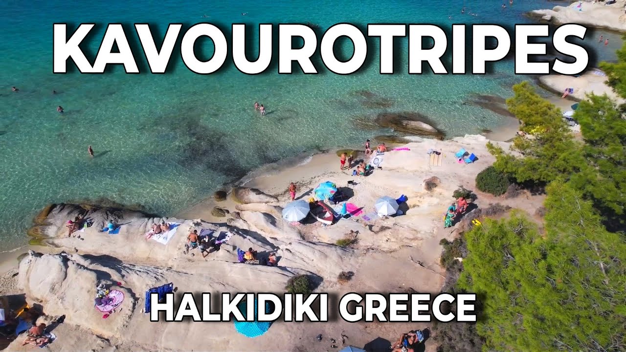 A Perfect Day at Kavourotripes Beach | Halkidiki, Greece