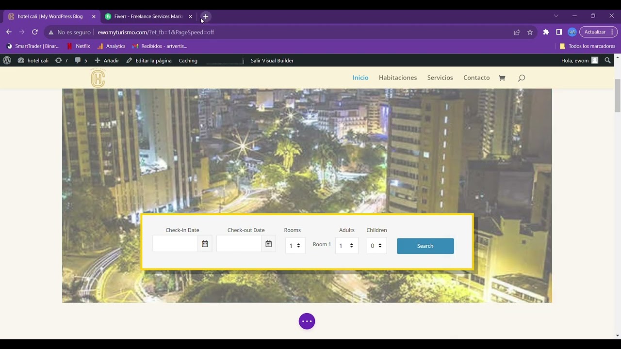 14  Editando VikBooking en el home