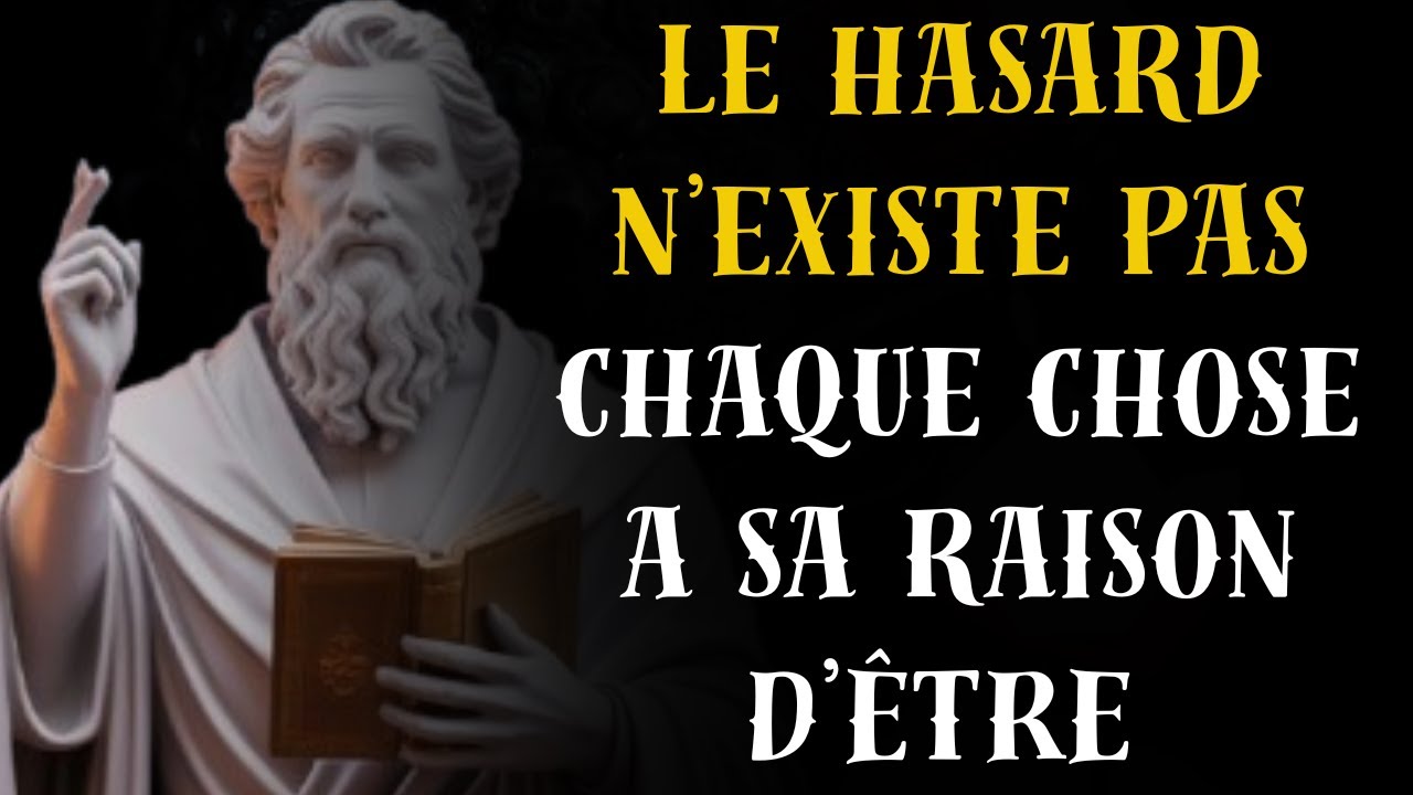 Voici pourquoi des trucs étranges t'arrivent dans la vie / 9 Leçons stoïciennes