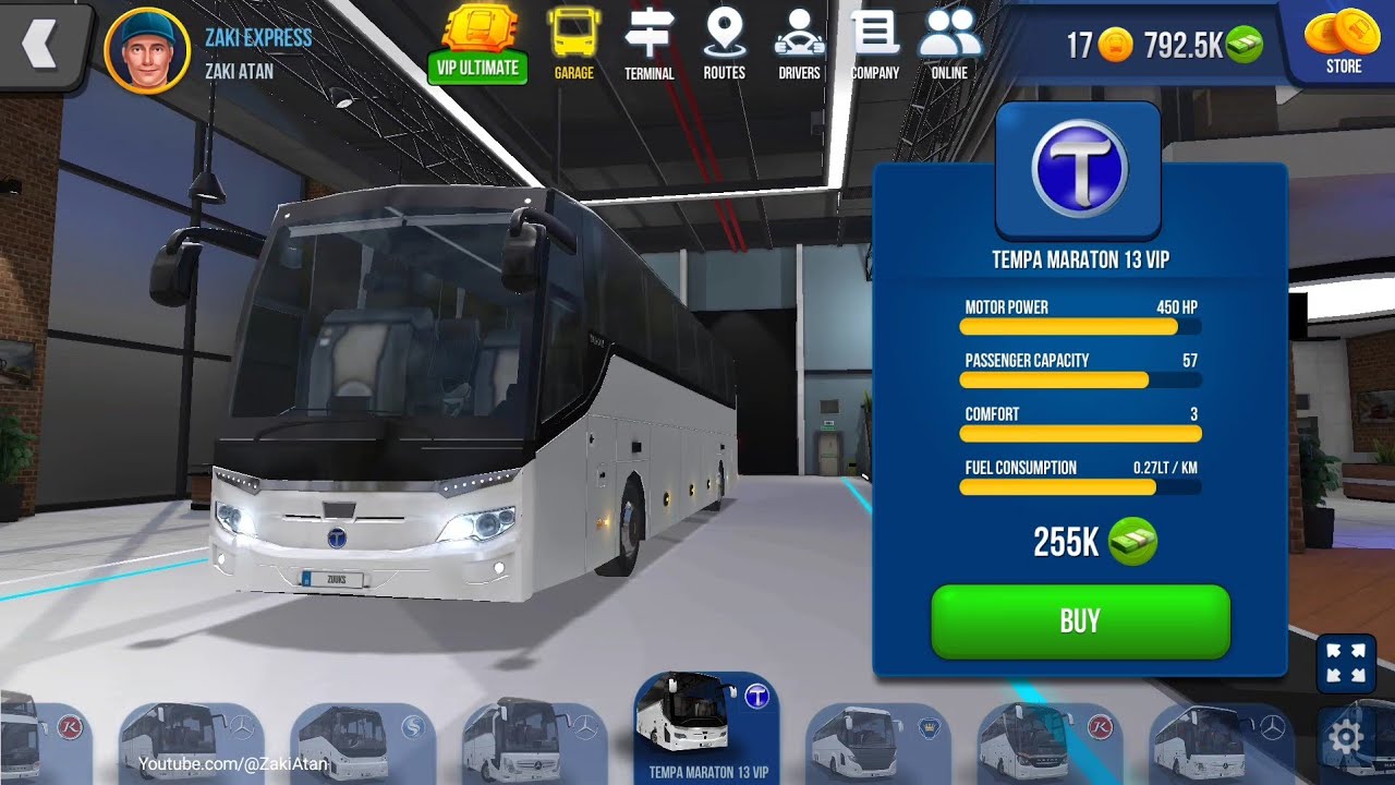 Temsa Maraton 13 VIP Bus - Gameplay | Bus Simulator Ultimate