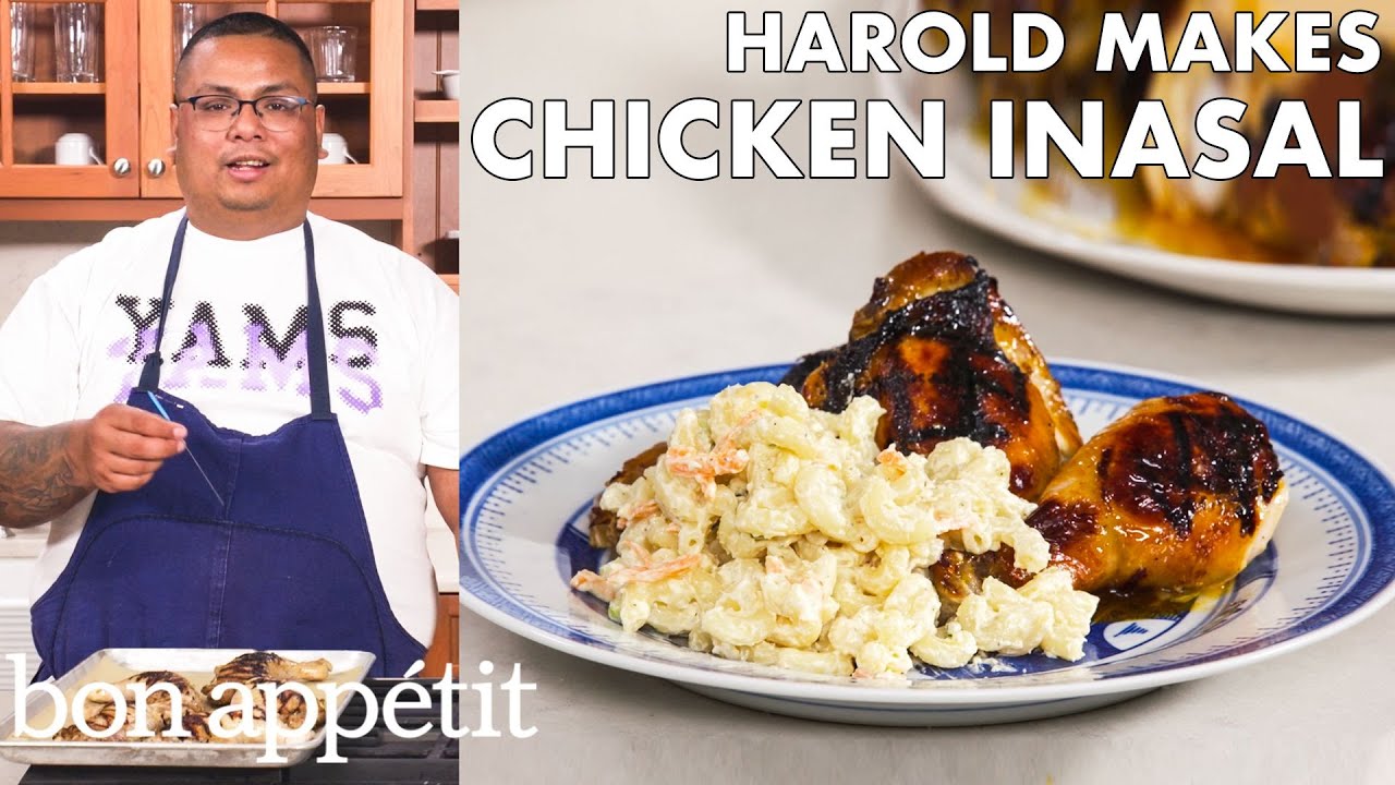 Harold Makes Grilled Chicken Inasal | From The Home Kitchen | Bon App&eacute;tit