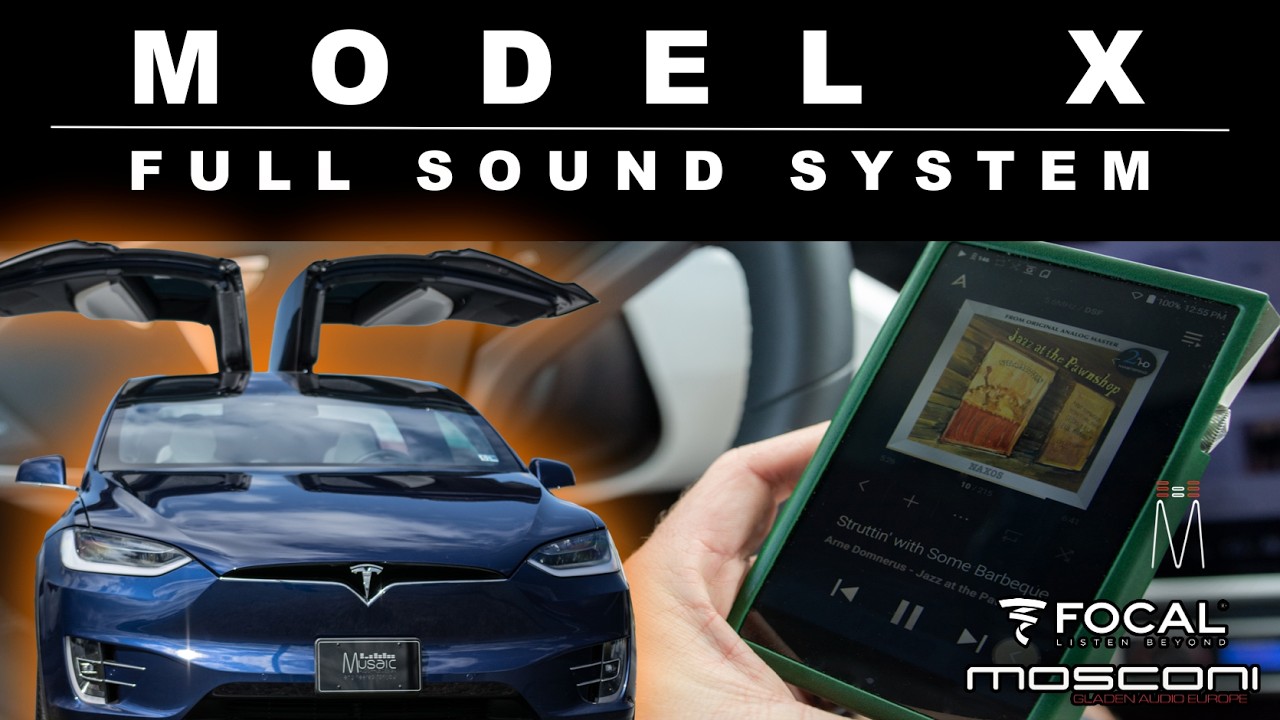 Tesla Model X - Focal Utopia M Hidden Audiophile System EXPLAINED!!