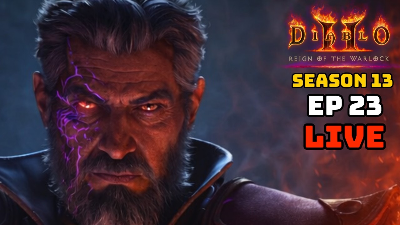 Warlock Season 13 Day 23 [LIVE] - Diablo 2 Resurrected Reign of the Warlock