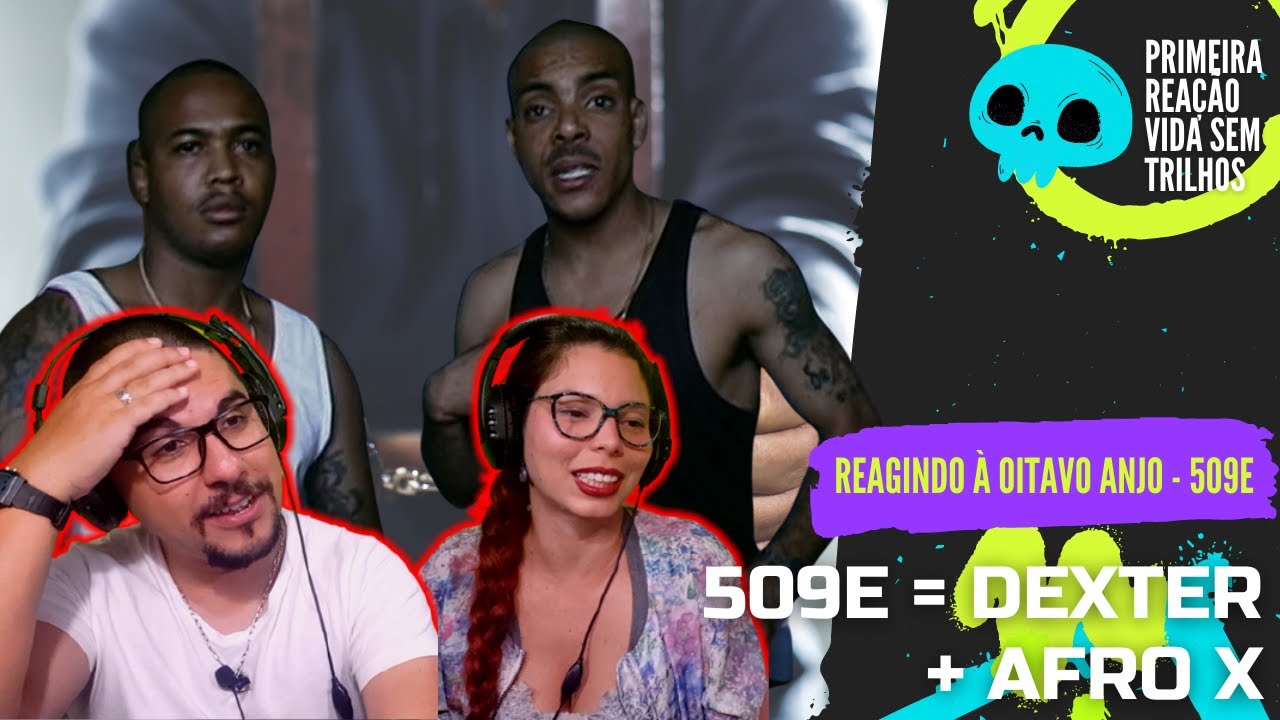 Roqueiros reagindo a Rap - Oitavo Anjo - 509-E [Primeira Reação Vida Sem Trilhos]