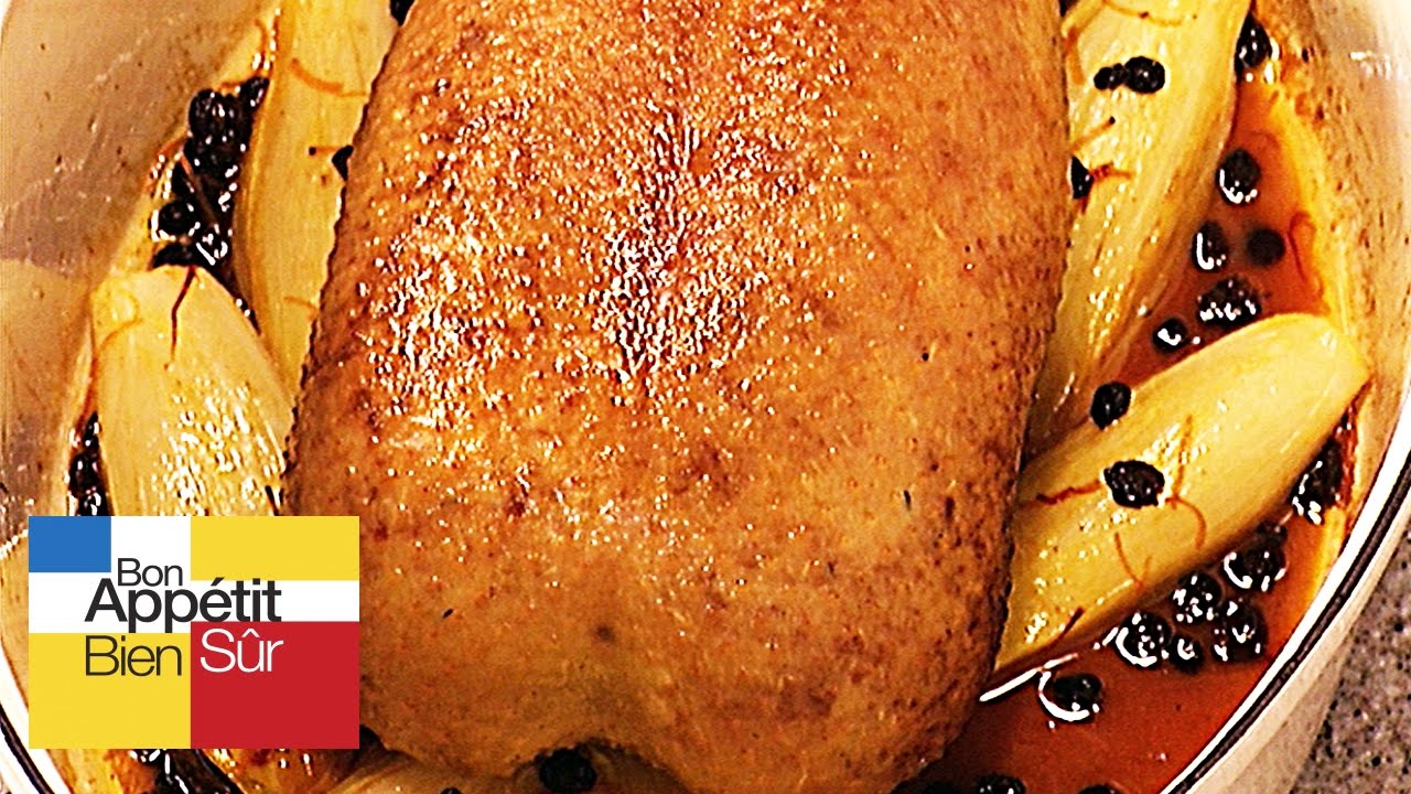 Canard rôti, endives confites à l'orange [Recette]
