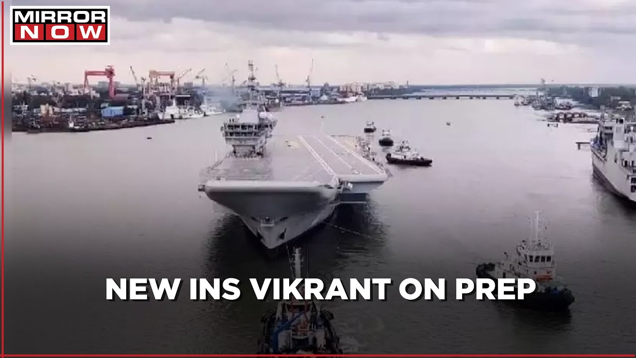 INS Vikrant Navy Ship on Sea Trial | Exclusive Story