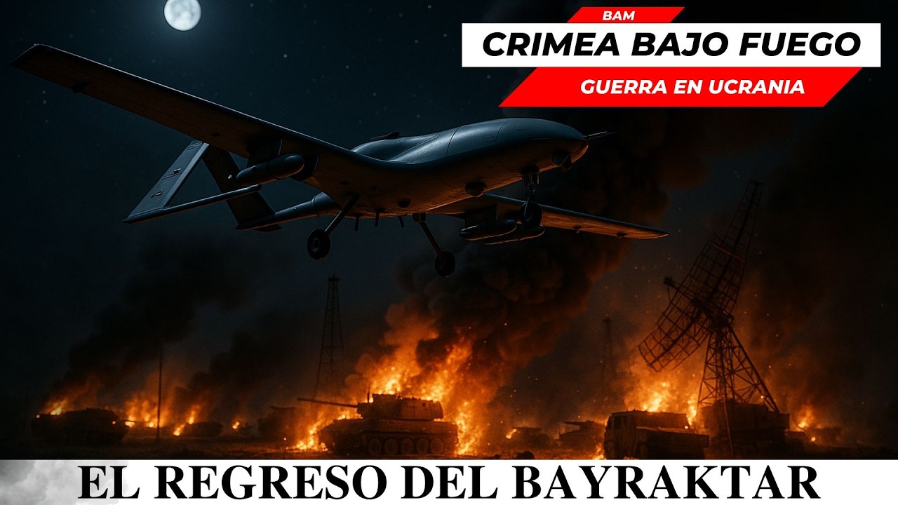 🔥 CRIMEA EN LLAMAS: El regreso del Bayraktar y la cacería de radares rusos