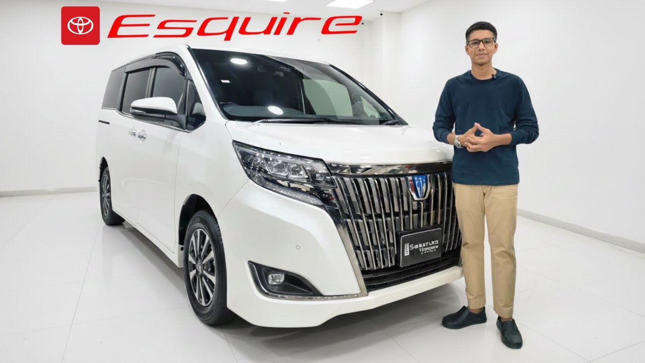 Why Everyone Buys the Toyota Esquire! 🇯🇵 | Best Family Hybrid MPV Review (Bangladesh)