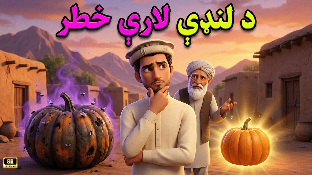 د لنډې لارې خطر | The Danger of Shortcuts | Pashto Cartoon Story | Pushto Magic