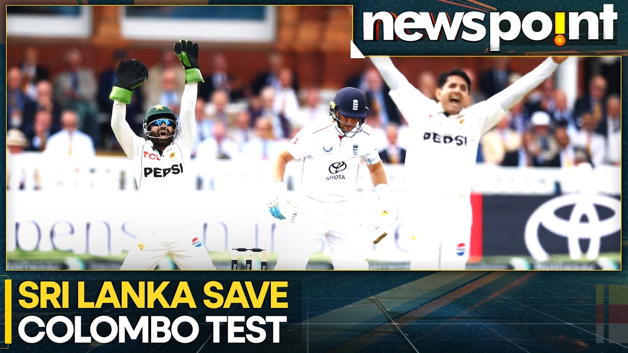 Colombo Test Ends In A Draw After Sonal Dinusha Heroics | WION Newspoint